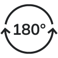 180° rotasjon