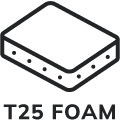 T25-skumsmadrass