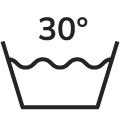 Trekk som kan vaskes på 30 °C