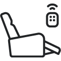 Recline med fjernkontroll